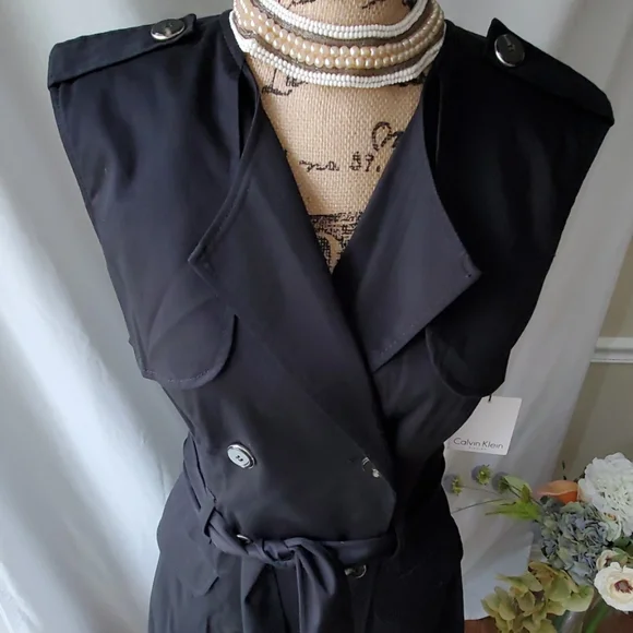 Calvin Klein wrap dress size 6 - Picture 4 of 8